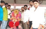*वझूर खु. येथे गणरायाची मूर्ती प्राण प्रतिष्ठापना उत्साहात संपन्न*