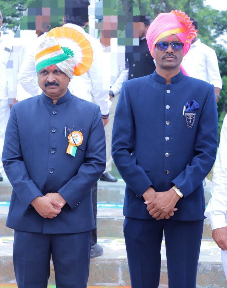 *मराठवाडा मुक्तिसंग्राम दिन: पाथरी येथे तहसीलदार पांडुरंग माचेवाड तर मानवत येथे नायब तहसीलदार संजय खिल्लारे यांच्या हस्ते ध्वजारोहण*